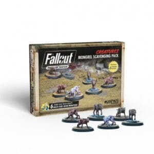 Fallout Wasteland Warfare - Creatures: Mongrel Scavenging Pack