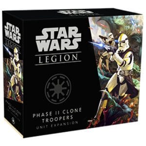 Star Wars Legion: Phase II Clone Troopers Unit Expansion