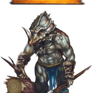 Grafika Troglodyta Tarczowy (Kolor)